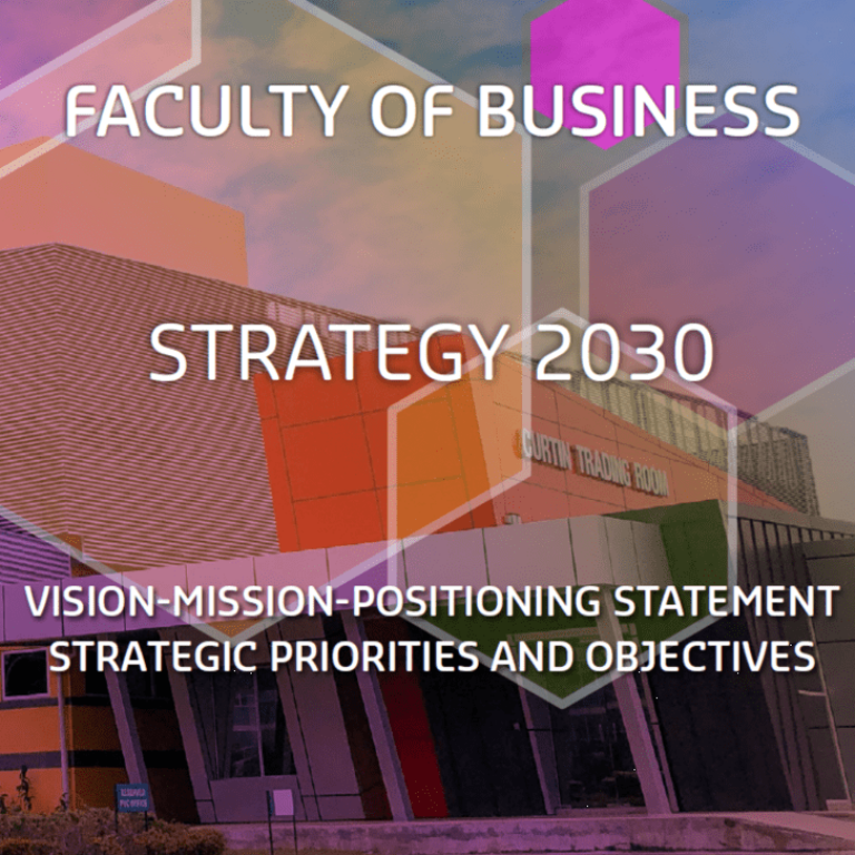 FoB Strategy 2030 | Faculty of Business