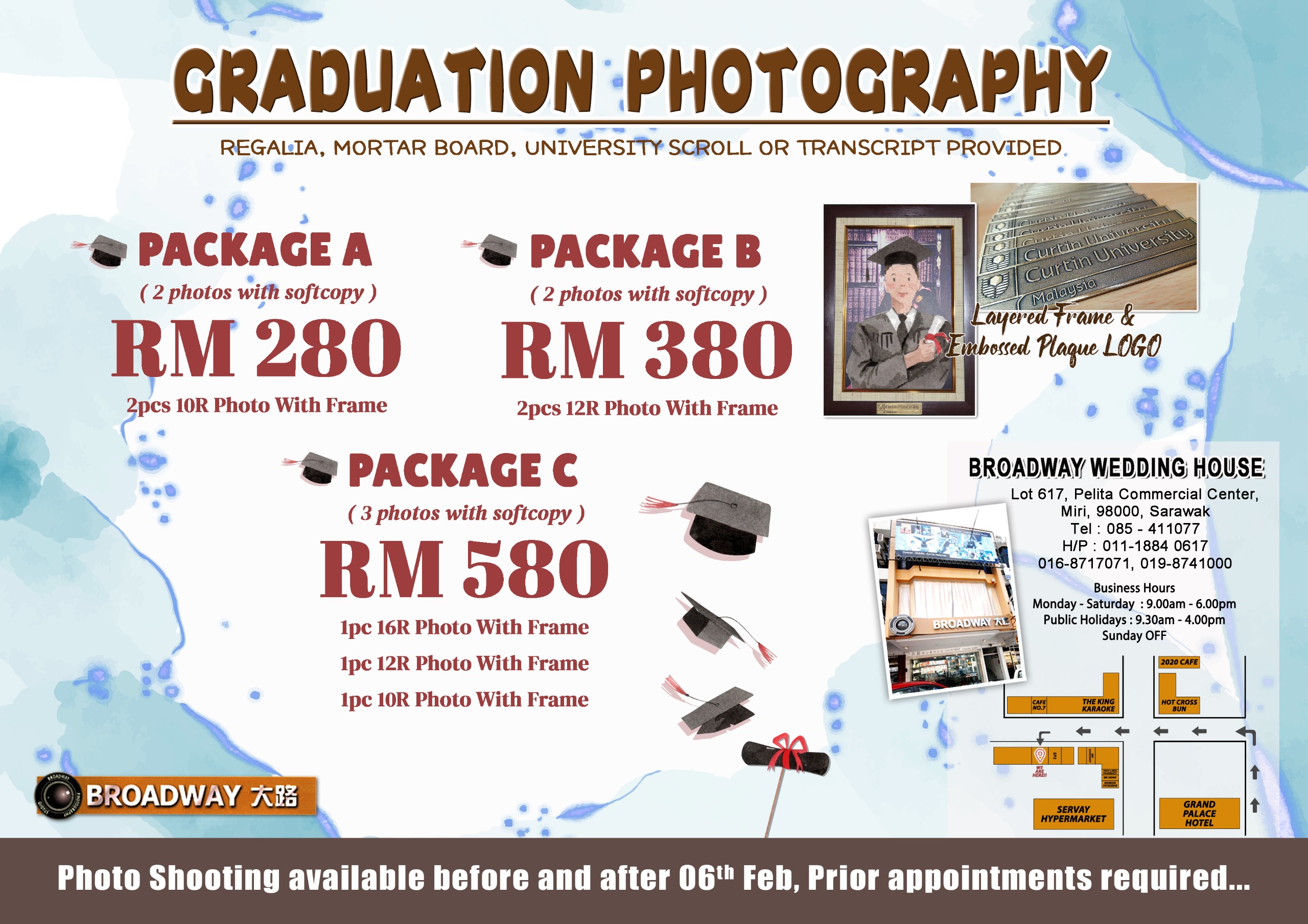 Graduation photopgraphy package