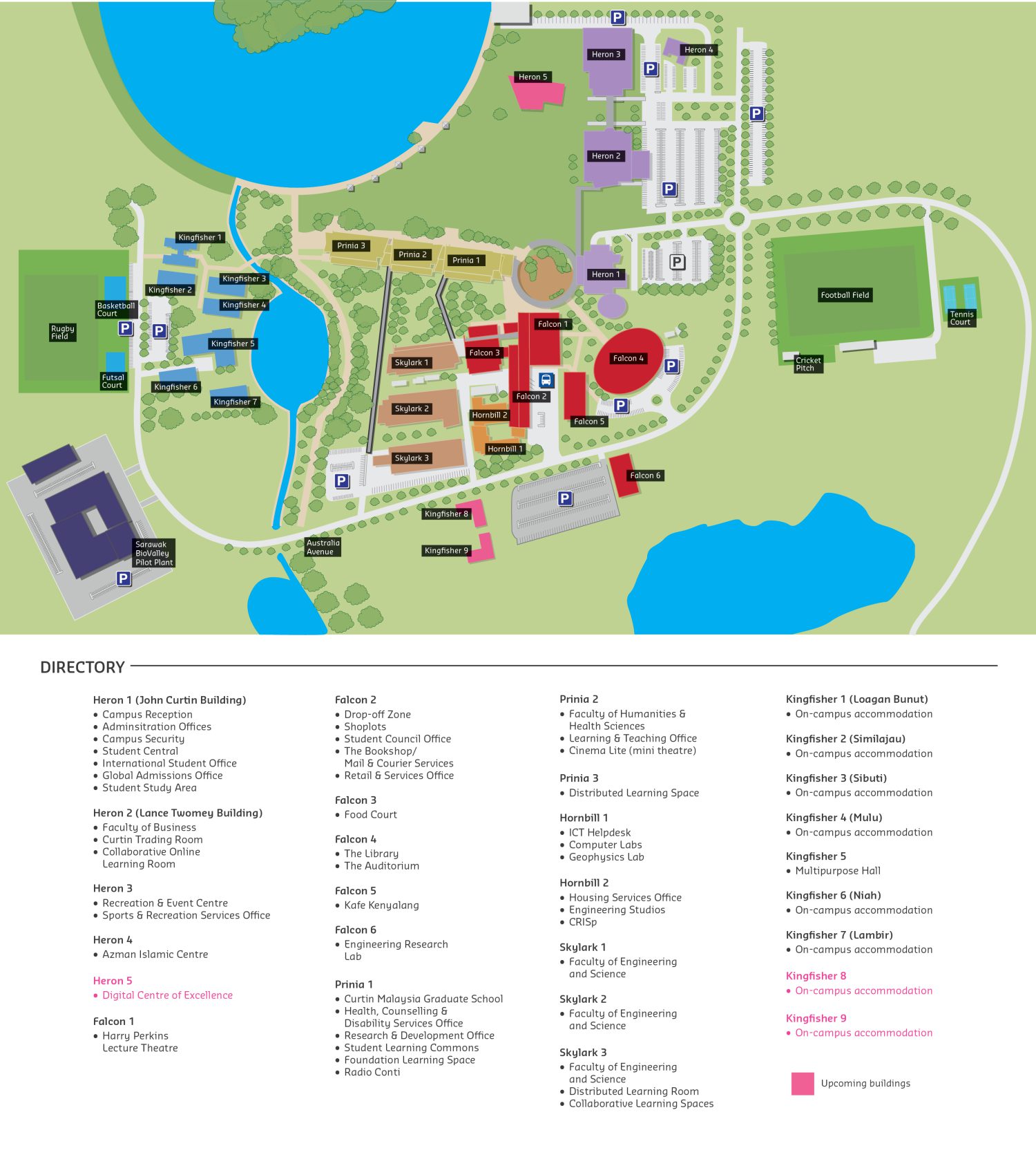 CM Campus Map Precint Master Map 2022 01 Scaled 1 