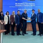 Cambodian embassy delegation visits Curtin Malaysia